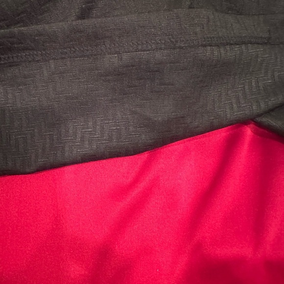 AUW NWT Black Red Mini Dress Unconventional Lace Sz S Whimsigoth Fairy Dark Goth - Picture 5 of 8